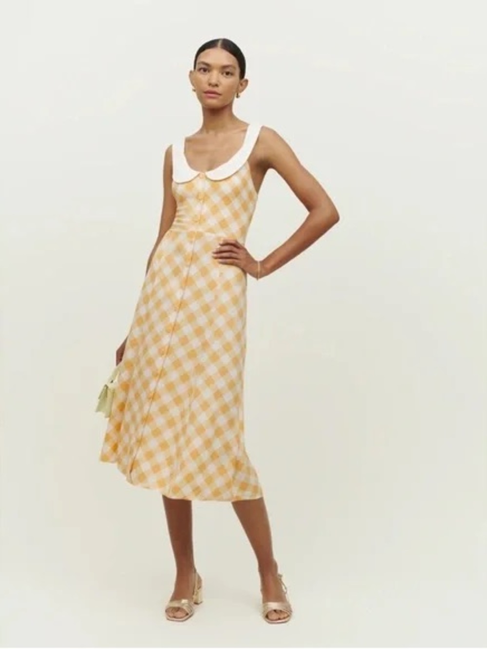 Reformation Charlie Midi Dress Size 4